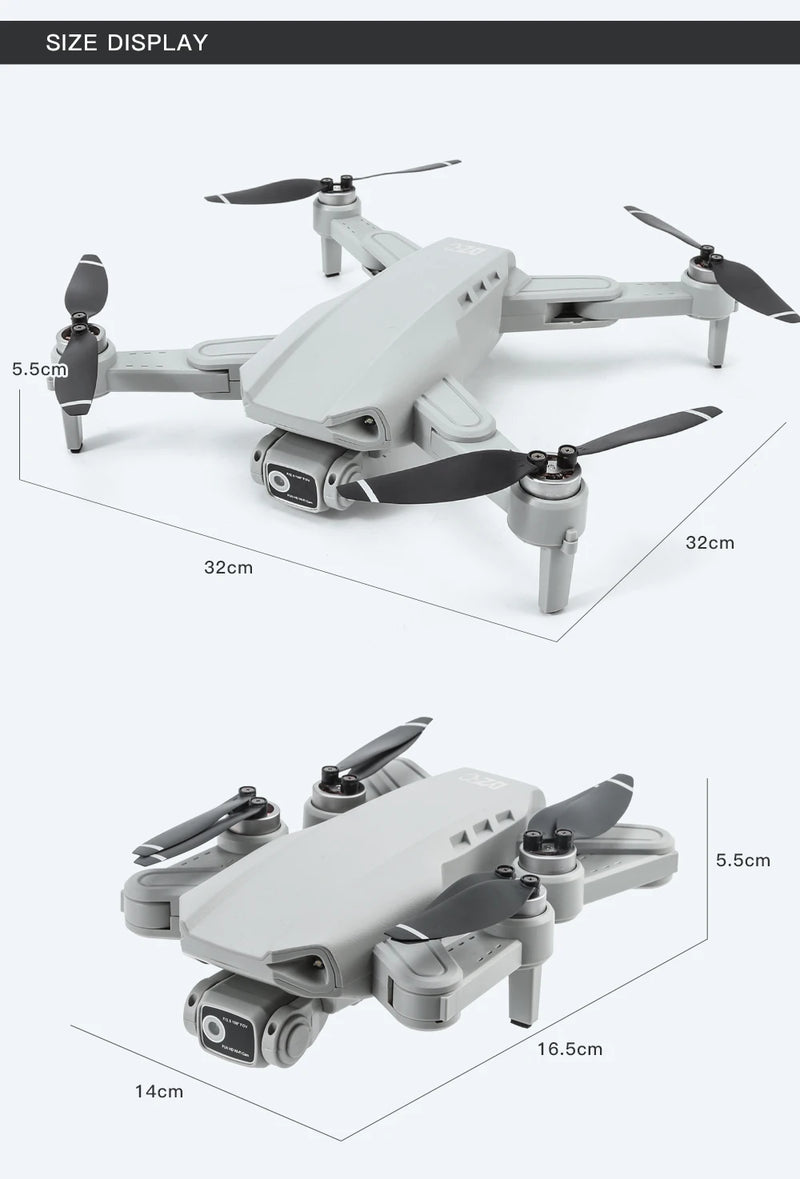 Drone L900 Pro 4K Professional 5G GPS HD Dual Camera